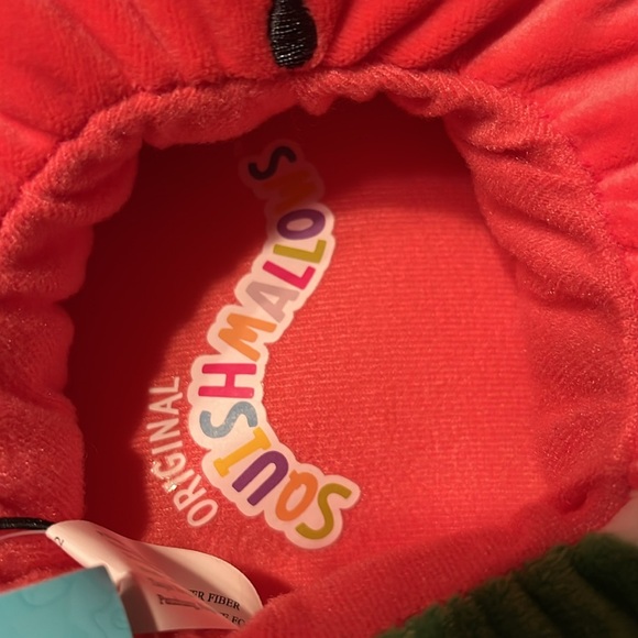 Squashmallows watermelon slippers NIB - Picture 6 of 6